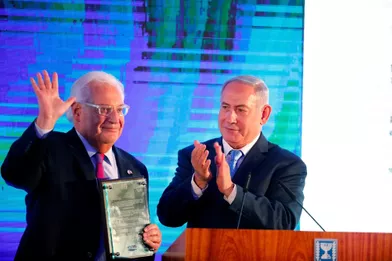 Benjamin Netanyahou à Jérusalem, le 13 mai 2018.