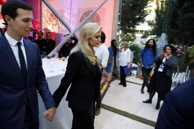 Ivanka Trump et Jared Kushner à Jérusalem, le 13 mai 2018.
