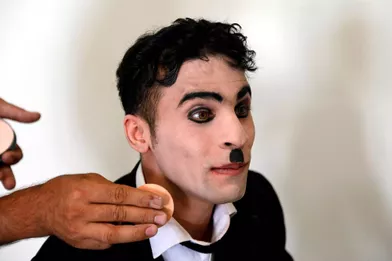 Karim Asir, le Charlie Chaplin de l'Afghanistan.