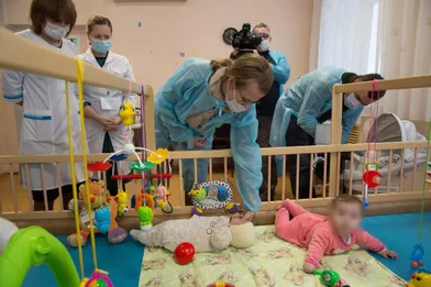Visite d'un établissement pour enfants atteints de maladies graves à Samara.