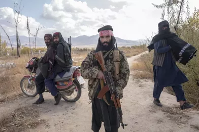 Des combattants talibans dans le Wardak.