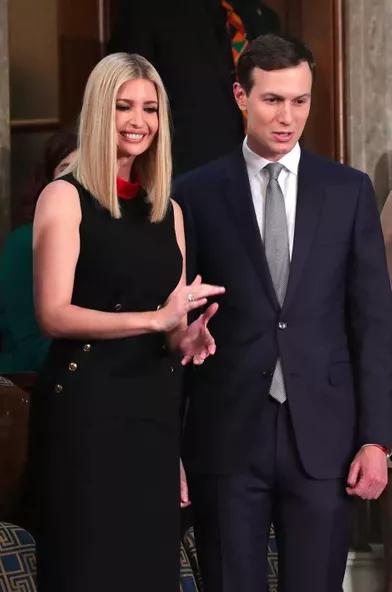 Ivanka Trump et Jared Kushner au Capitole, le 4 février 2020.