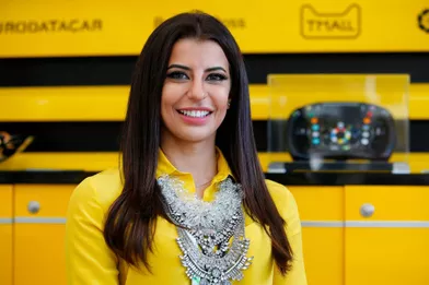 La pilote saoudienne Aseel Al-Hamad au Grand Prix de France de Formule 1, le 24 juin 2018.