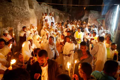 Des milliers de chrétiens du monde entier étaient à Jérusalem ce week-end pour les célébrations de Pa^