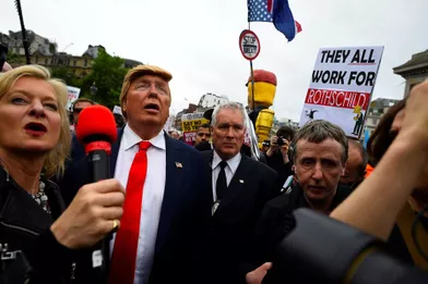 Manifestation anti-Donald Trump à Londres, le 4 juin 2019.