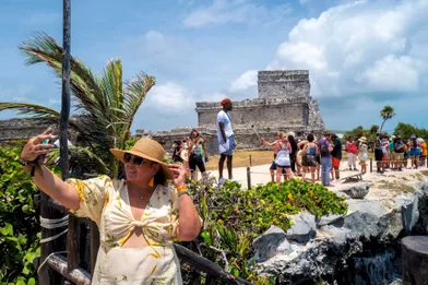 Mexique Tulum La Plage De Tous Les Dangers
