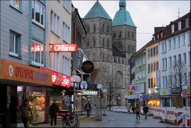 C’est dans le cœur historique d’Osnabrück, une ville fondée par Charlemagne, que vit la communauté kurde.