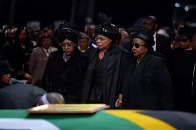 Stars et chefs d'Etats aux obsèques de Mandela