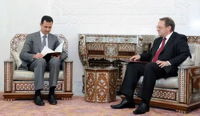 Le 29 août, Bachar Al-Assad a reçu le ministre russe des Affaires étrangères, Mikhail Bogdanov, qui lui porte un message de la part du président Medvedev.