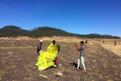 Un avion d'Ethiopian Airlines s'est écrasé avec 157 personnes à bord, le 10 mars 2019.