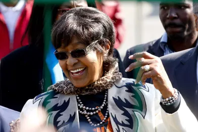 Winnie Mandela, en juillet 2013.