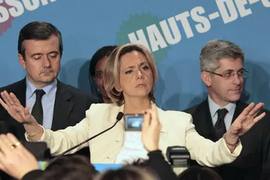 Mars 2010, Valérie Pecresse s'incline au second tour des élections régionales face à Jean Paul Huchon.