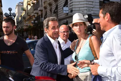 Etape niçoise pour Nicolas Sarkozy et Carla