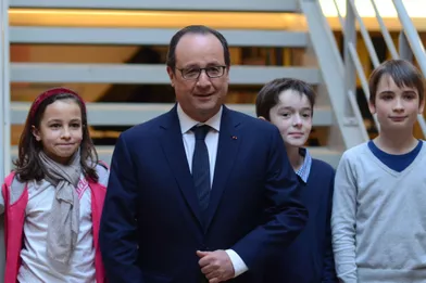 François Hollande, rédacteur en chef d'un jour