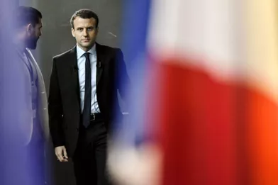 Enfin candidat : le 16 novembre, après des semaines de faux suspense, Emmanuel Macron se déclare à Bobigny.