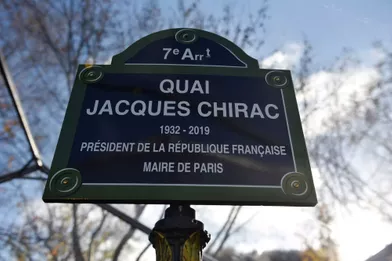 Inauguration du quai Jacques-Chirac lundi.