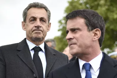 Nicolas Sarkozy et Manuel Valls