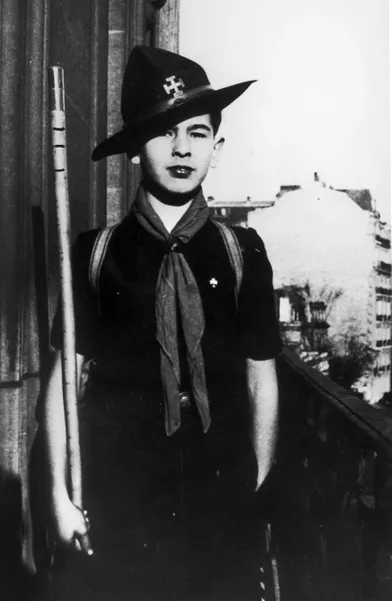 Valéry Giscard d'Estaing, à l'âge de 11 ans en 1937.