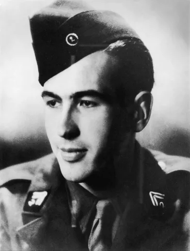 Valéry Giscard d'Estaing durant la Seconde guerre mondiale.