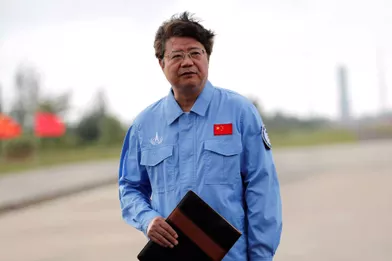 Pei Zhaoyu, directeur adjoint de l'organisme chargé de l'exploration lunaire pour la Chine.
