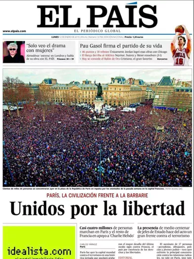 A la Une de la presse: "Liberté" et "unité"