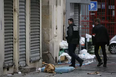L'appartement de Saint-Denis après l'assaut