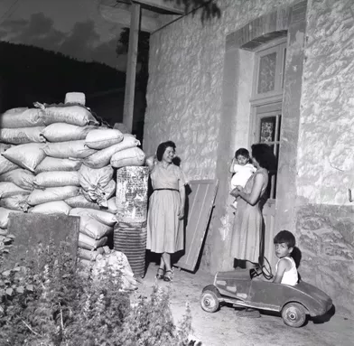 En juin 1955, la région de Batna, dans les Aurès, est la cible de nombreuses attaques. Les civils protègent leurs maisons, notamment avec des sacs de ciment