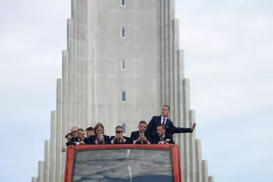 A Reykjavik, le retour des héros islandais