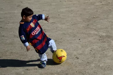 Murtaza a la panoplie du petit Messi