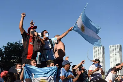 L'hommage ultime à Diego Maradona, jeudi, en Argentine.