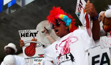 Miami: La finale de la NBA en images