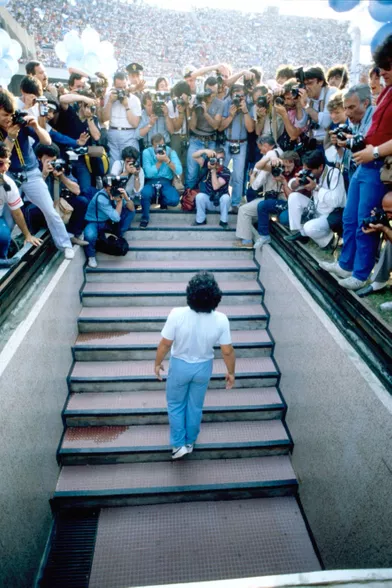 Diego Maradona en 1984