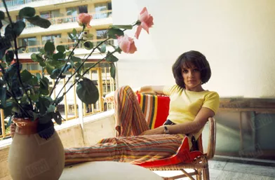 Caroline Cellier lors du 22ème Festival de Cannes, en mai 1969.