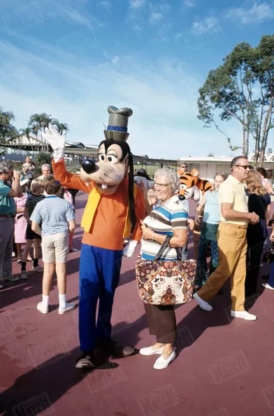 Dingo à Disney World, à Orlando en Floride, à son ouverture en octobre 1971.