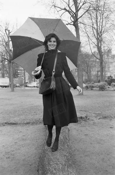 Fanny Ardant en janvier 1980.