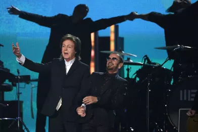 Les deux anciens Beatles se sont retrouvés sur scène pour interpréter un morceau ensemble. Ils ont aussi reçu un Grammy d'honneur pour les Beatles.