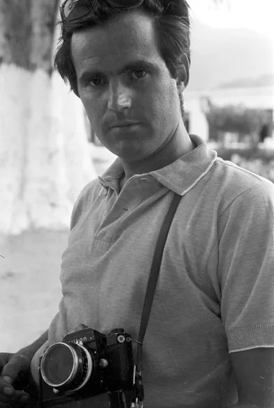 Patrice Habans en Grèce en juin 1966.