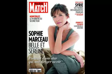 Sophie Marceau, son histoire d'amour avec Paris Match