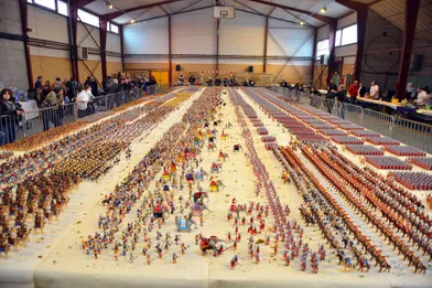 Un Français tente le record du monde de mise en scène de Playmobil