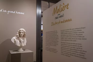 L'exposition Molière à Versailles,Espace Richaud- 78 Boulevard de la Reine.