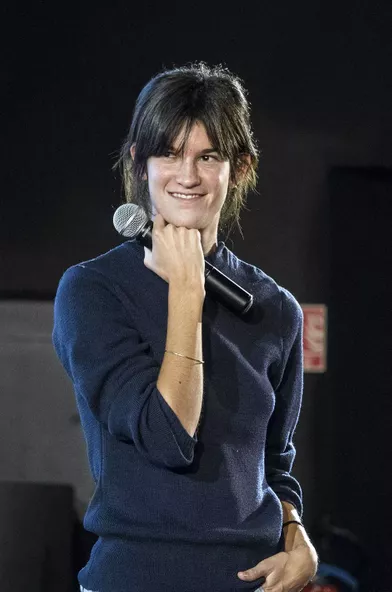 Suzanne Lindon présente son film«Seize printemps» auFestival Lumière à Lyon le 14 octobre 2020