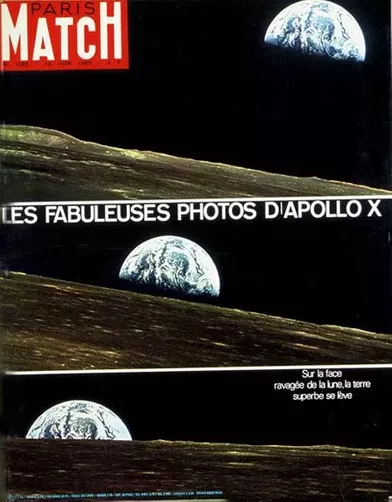 Apollo 10: la Terre photographiée à 15,6 kilomètres de la Lune.