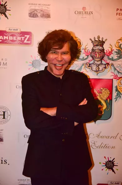 Grichka Bogdanoff à la cérémonie des prix The Best à Paris, en décembre 2019.