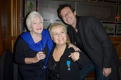 Avec Line Renaud et Mimi Mathy, en 2013