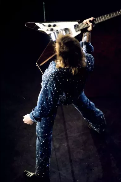 Johnny Hallyday, ses plus belles photos sur scène