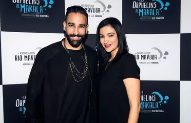 Adil et Hafida Rami au concert caritatif «Une nuit à Makala» à Lille le 19 mars 2019