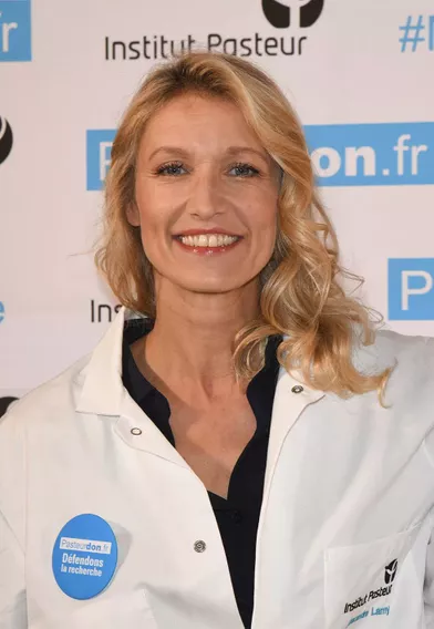 Alexandra Lamy lors du lancement de la 13ème édition du Pasteurdon à Paris le mercredi 9 octobre 2019.