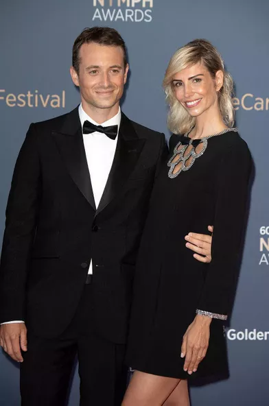 Hugo Clément et Alexandra Rosenfeldà la soirée de clôture du Festival de télévision de Monte-Carlo le 22 juin 2021
