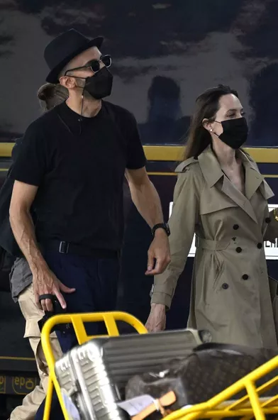 JR et Angelina Jolieà Venise le 30 juillet 2021