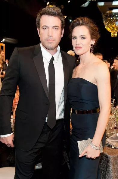 Ben Affleck et Jennifer Garner auxScreen Actors Guild Awards à Los Angeles en janvier 2014
